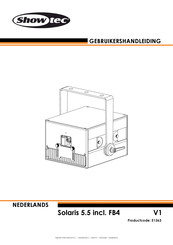 SHOWTEC Solaris 11.0 incl. FB4 Gebruikershandleiding