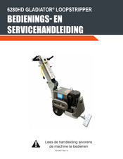 Gladiator 6280HD Bedienings- En Servicehandleiding