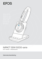 EPOS IMPACT SDW 5063T Gebruikershandleiding