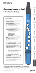 Roland Aerophone mini Gebruikershandleiding