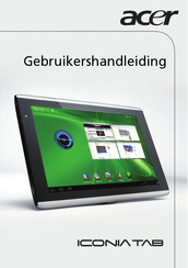 Acer ICONIA TAB Gebruikershandleiding