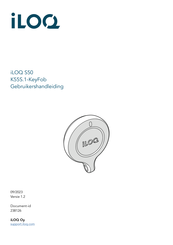 iLoq K55S.1-KeyFob Gebruikershandleiding