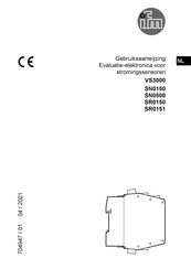 IFM SR0151 Gebruiksaanwijzing