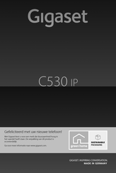 Gigaset C530IP Gebruiksaanwijzing