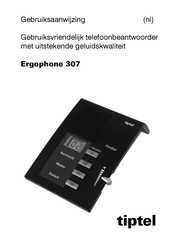 TIPTEL Ergophone 307 Gebruiksaanwijzing