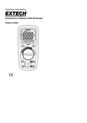 Extech Instruments EX505 Gebruikershandleiding