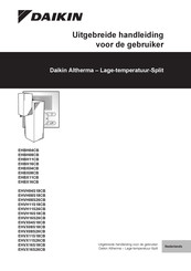 Daikin Altherma EHVX16S26CB Uitgebreide Handleiding Voor De Gebruiker