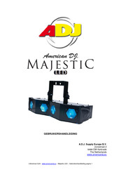 ADJ MAJESTIC LED Gebruikershandleiding