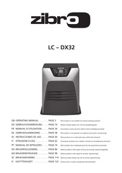 Zibro LC-DX32 Gebruiksaanwijzing