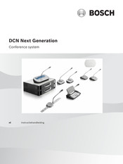 Bosch DCN Next Generation Instructiehandleiding