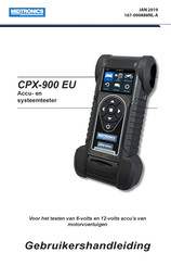 Midtronics CPX-900 EU Gebruikershandleiding