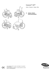 Invacare XLT Max Gebruiksaanwijzing