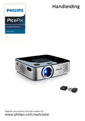 Philips PicoPix PPX3417W/EU Handleiding