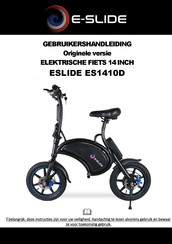 E-Slide ES1410D Gebruikershandleiding