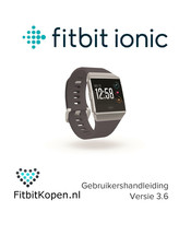 Fitbit Ionic Gebruikershandleiding