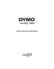 Dymo LetraTag 100H Gebruikershandleiding