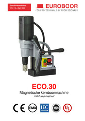 Euroboor ECO.30S+ Gebruikershandleiding