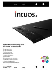 Wacom Intuos 4 Gebruikershandleiding