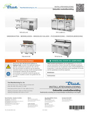 True TSSU-48-10-HC Installatiehandleiding