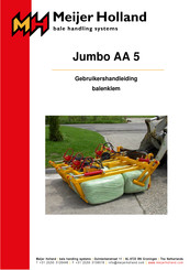 Meijer Holland Jumbo AA 5 Gebruikershandleiding