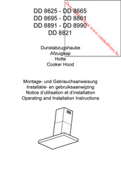 AEG DD 8665 Gebruiksaanwijzing