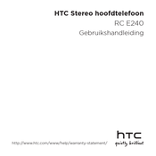 HTC RC E240 Gebruikershandleiding