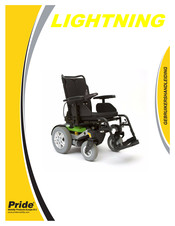 Pride Mobility LIGHTNING Gebruikershandleiding