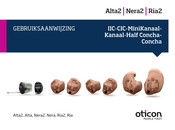 oticon RITE Nera2 Gebruiksaanwijzing