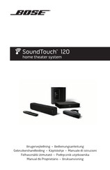 Bose SoundTouch 120 Gebruikershandleiding