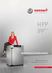 Memmert HPP Bedieningshandleiding