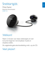 Philips Tapster SHB7110 Snelstartgids