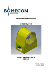 Bomecon 600 Gebruikershandleiding