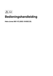 HAKO Jonas 900 E Bedieningshandleiding