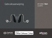 oticon Opn Series Gebruiksaanwijzing