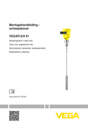 Vega FLEX 81 Montagehandleiding