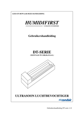 Condair HUMIDIFIRST DT-80 Gebruikershandleiding