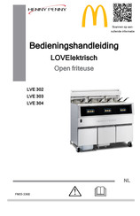 Henny Penny LOVElektrisch LVE 304 Bedieningshandleiding