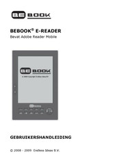 BeBook E-READER Gebruikershandleiding