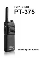 Maas PT-375 Bedieningsinstructies