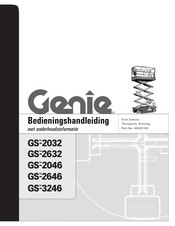 Genie GS-2046 Bedieningshandleiding