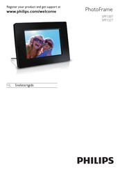 Philips PhotoFrame SPF1327 Snelstartgids