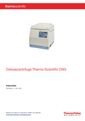 Thermo Scientific CW3 Instructies