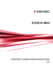 ZENEC Z-E3215-MKII Gebruikershandleiding