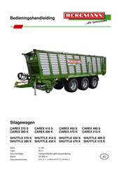 bergmann SHUTTLE 370 S Bedieningshandleiding