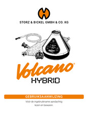 STORZ & BICKEL Volcano HYBRID Gebruiksaanwijzing