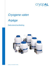 CryopAL ARPEGE 40 Gebruikershandleiding