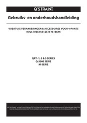 Q'Straint QRT-3 Series Gebruiks- En Onderhoudshandleiding