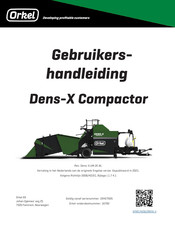 ORKEL Dens-X Compactor Gebruikershandleiding