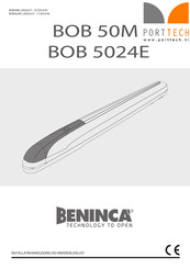 Beninca BOB 5024E Installatiehandleiding