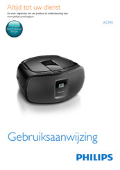 Philips AZ390/12 Gebruiksaanwijzing